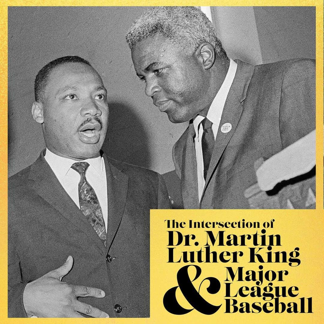 MLBさんのインスタグラム写真 - (MLBInstagram)「The intersection of Dr. Martin Luther King Jr. and Major League Baseball. #MLKDay」1月19日 6時19分 - mlb