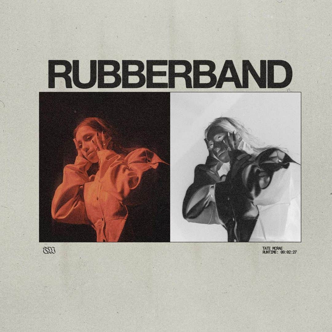 タテ・マクレーさんのインスタグラム写真 - (タテ・マクレーInstagram)「here it is “RUBBERBAND” OUT IN 2 DAYS😈😈😈AHHH」1月19日 6時19分 - tatemcrae