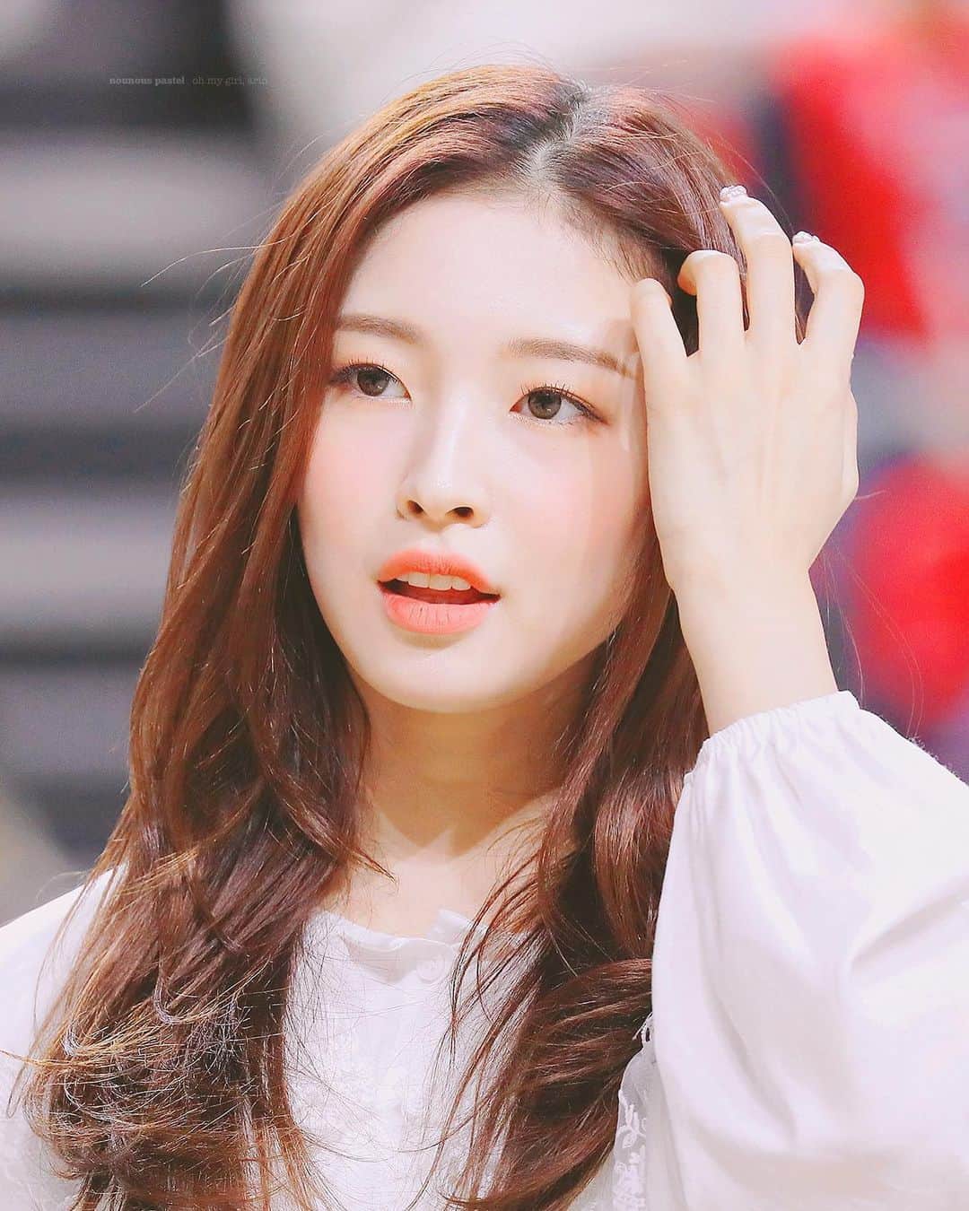 アリンさんのインスタグラム写真 - (アリンInstagram)「200119 올스타전 nounouspastel ——— #arin#arinohmygirl#ohmygirlarin#ohmygirl#kpop#binnie#hyojung#yooa#seunghee#mimi#jiho#choiyewon#최예원#아린#컴백#막내#미미#유아#비니#지호#승희#효정#오마이걸#アリン#아린오마이걸#가수」1月19日 6時29分 - arinarchive