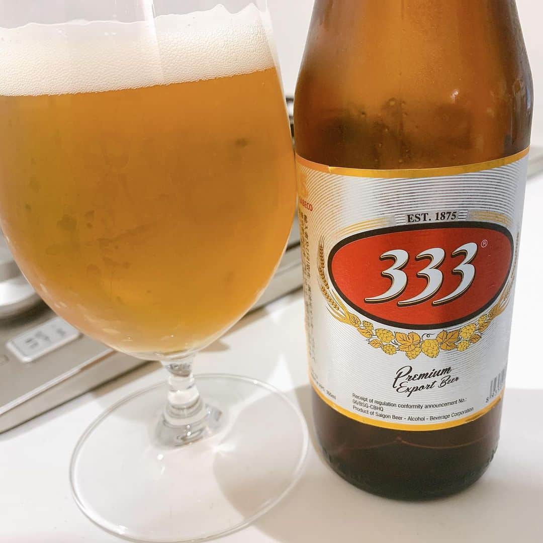 北川尚弥のインスタグラム：「かんぱーい🍺 週1のお酒はしみるねぇ〜  #頑張った自分にご褒美ール #333」