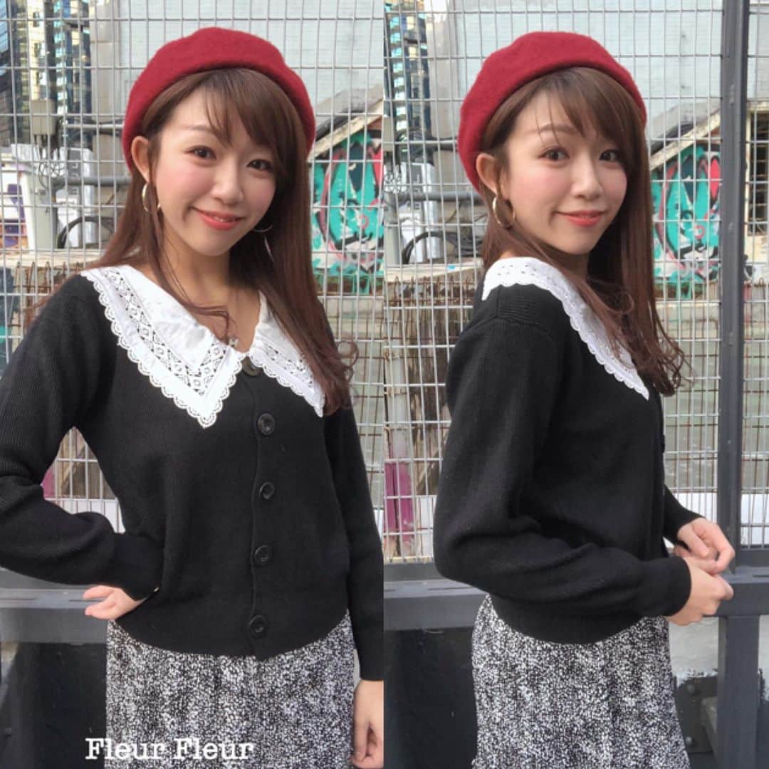 Fleur Fleurのインスタグラム：「好多客人揀針織外套，2-wayyy之選既上衣 顯瘦系列，而且有荷葉領😍❤️❤️❤️  全線春季服可享八五折優惠🌸🙌🏻 購物滿港幣$2000可享免費順豐送貨服務  歡迎inbox或者WhatsApp直接訂購 或者親臨門市試穿 銅鑼灣本店地址：銅鑼灣恩平道52號2樓A室（希慎廣場步行1分鐘）」