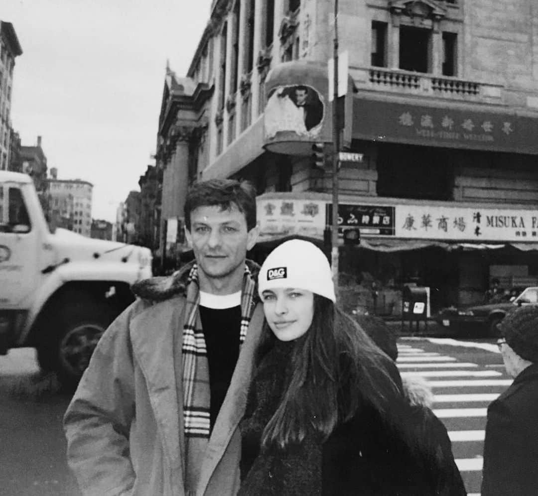 リュプカ・ゴイッチのインスタグラム：「#tata #ljubogrozni #newyork #devedesete ❤️」
