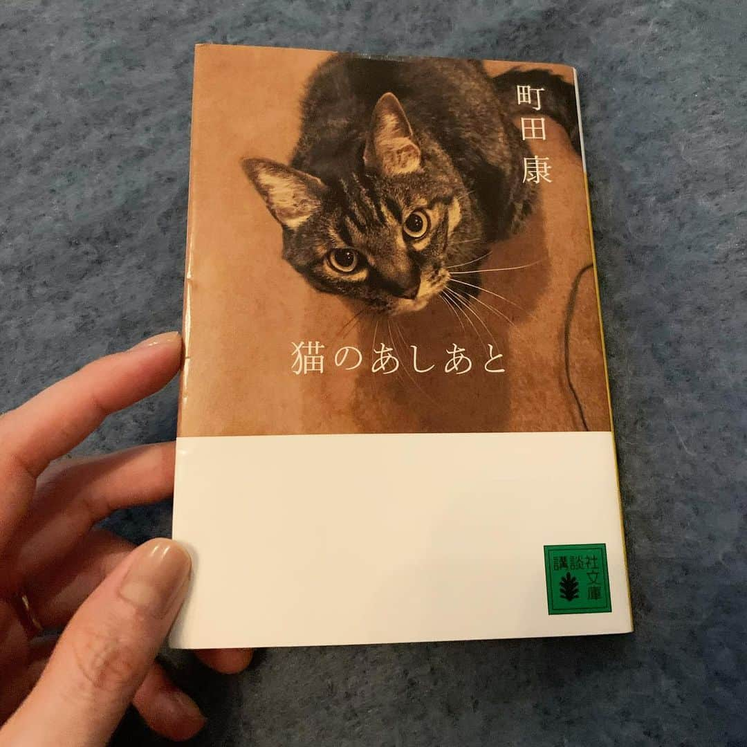 小谷実由さんのインスタグラム写真 - (小谷実由Instagram)「読み終わり。大好きな「猫にかまけて」の続編。今回は町田さんが保護猫を受け入れて受け入れて受け入れて、、、前回同様おもしろおかしく様々な猫事情を教えてくれるけど、今回は厳しい現実や勉強になることも同じくらい沢山。またも泣き腫らしながら最後には読み終えたけど、巻末の動物愛護団体代表 友森さん @petmignon の優しさの詰まった解説に心が温まりました。 #町田康 #猫のあしあと #おみゆ本棚」1月18日 22時34分 - omiyuno