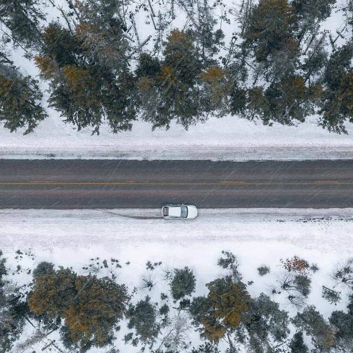 MAZDA Canadaのインスタグラム：「Back country adventures with the Mazda3 Sport. 📸: @nomadgab」