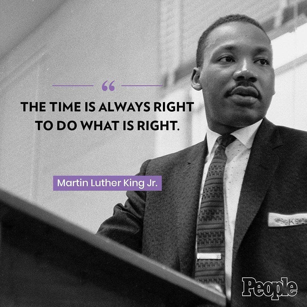 People Magazineさんのインスタグラム写真 - (People MagazineInstagram)「Today we celebrate Martin Luther King Jr., an American hero who paid the ultimate price in the fight for justice and equality. ❤️️」1月18日 23時01分 - people