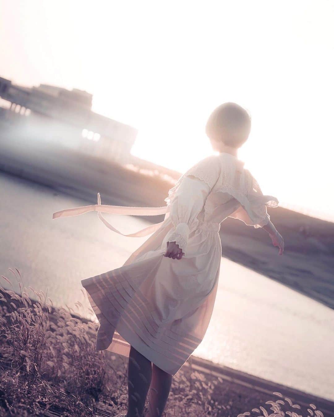 木村仁美さんのインスタグラム写真 - (木村仁美Instagram)「#はるかきみへ2020 @harukakimie   夕暮れと踊る」1月18日 23時12分 - chami_cat