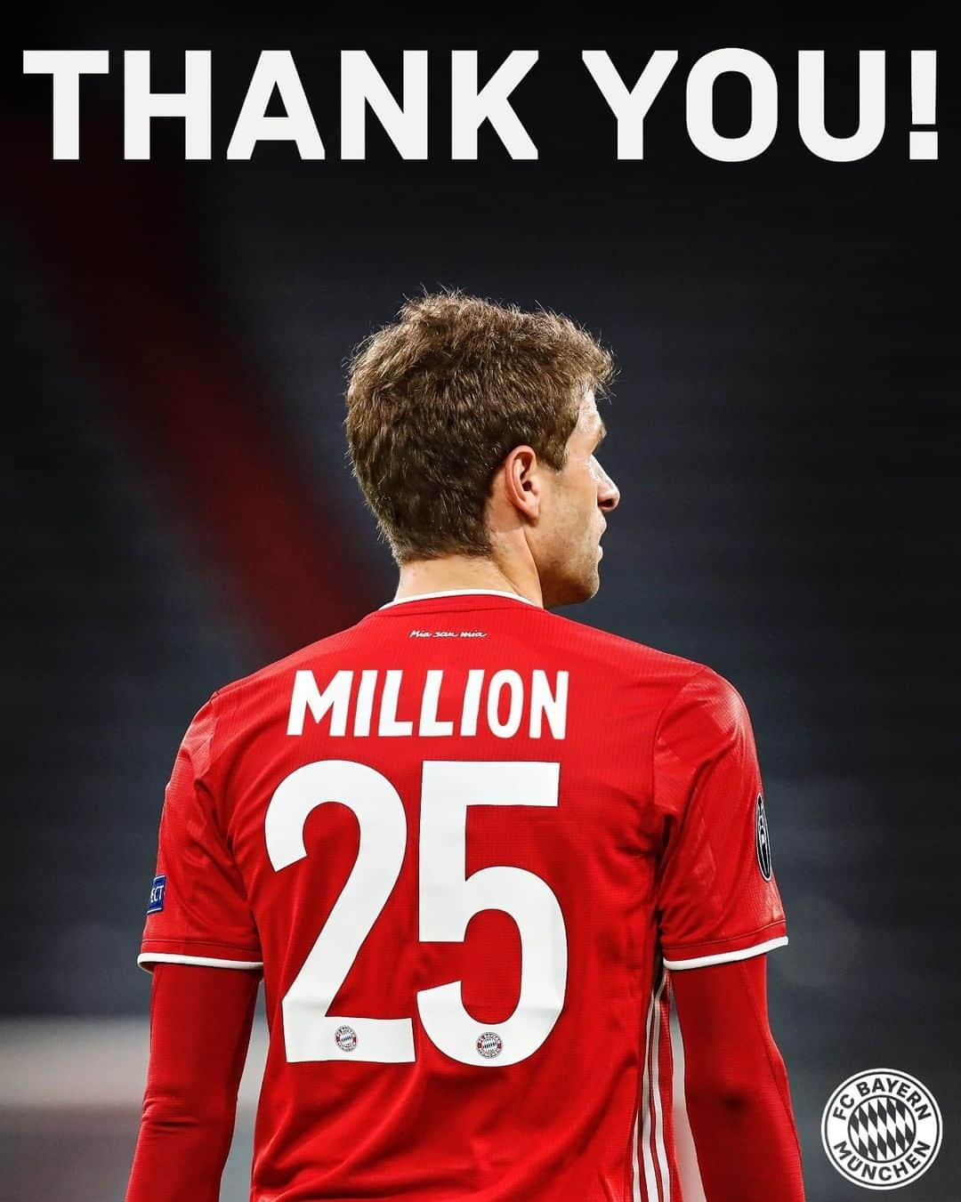 バイエルン・ミュンヘンさんのインスタグラム写真 - (バイエルン・ミュンヘンInstagram)「2️⃣5️⃣ MILLION FOLLOWERS! Thank you for your incredible support, FC Bayern fans! 🔴⚪ #MiaSanMia」1月18日 23時13分 - fcbayern