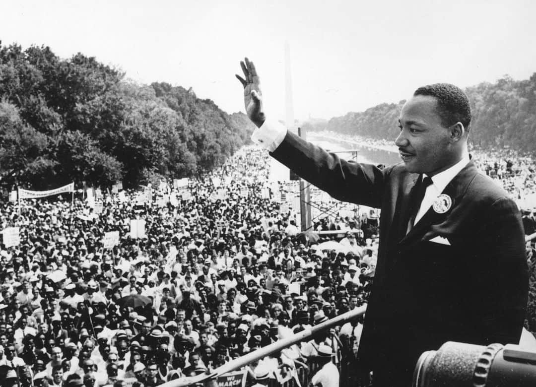 Fueled By Ramenのインスタグラム：「Today, all of us at EMG reflect on Dr. Martin Luther King, Jr.’s legacy of leadership in the ongoing fight against systemic racism. Visit naacp.org for more info on what you can do today to support equal rights for all. #blacklivesmatter (Photo: Central Press/Getty Images)」