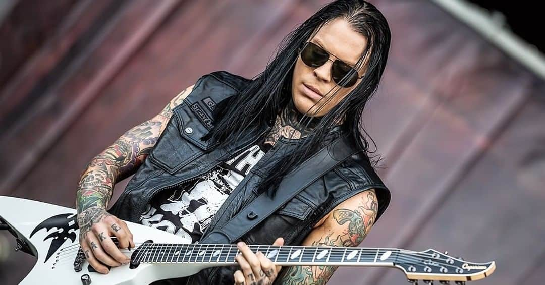 Queensrycheさんのインスタグラム写真 - (QueensrycheInstagram)「Parker at Summer Breeze in Dinkelsbühl, Bavaria (photo credit Florian Stangl of Metal-Fotos.de) #queensryche #parkerlundgren #guitarplayer #backupvocalist #songwriter #talentedmusician #tattoos #caparisonguitars #diabloguitarsdotcom」1月18日 23時30分 - queensrycheofficial