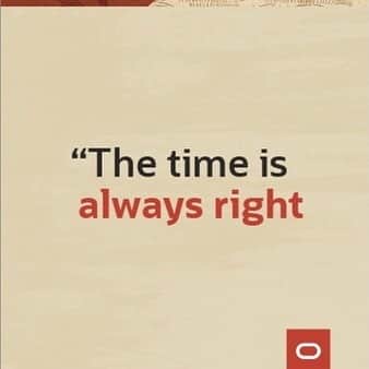 Oracle Corp. （オラクル）のインスタグラム：「Today we honor Dr. Martin Luther King Junior’s life and relentless commitment to building an inclusive world. His messages of hope and justice still resonate and inspire today.」