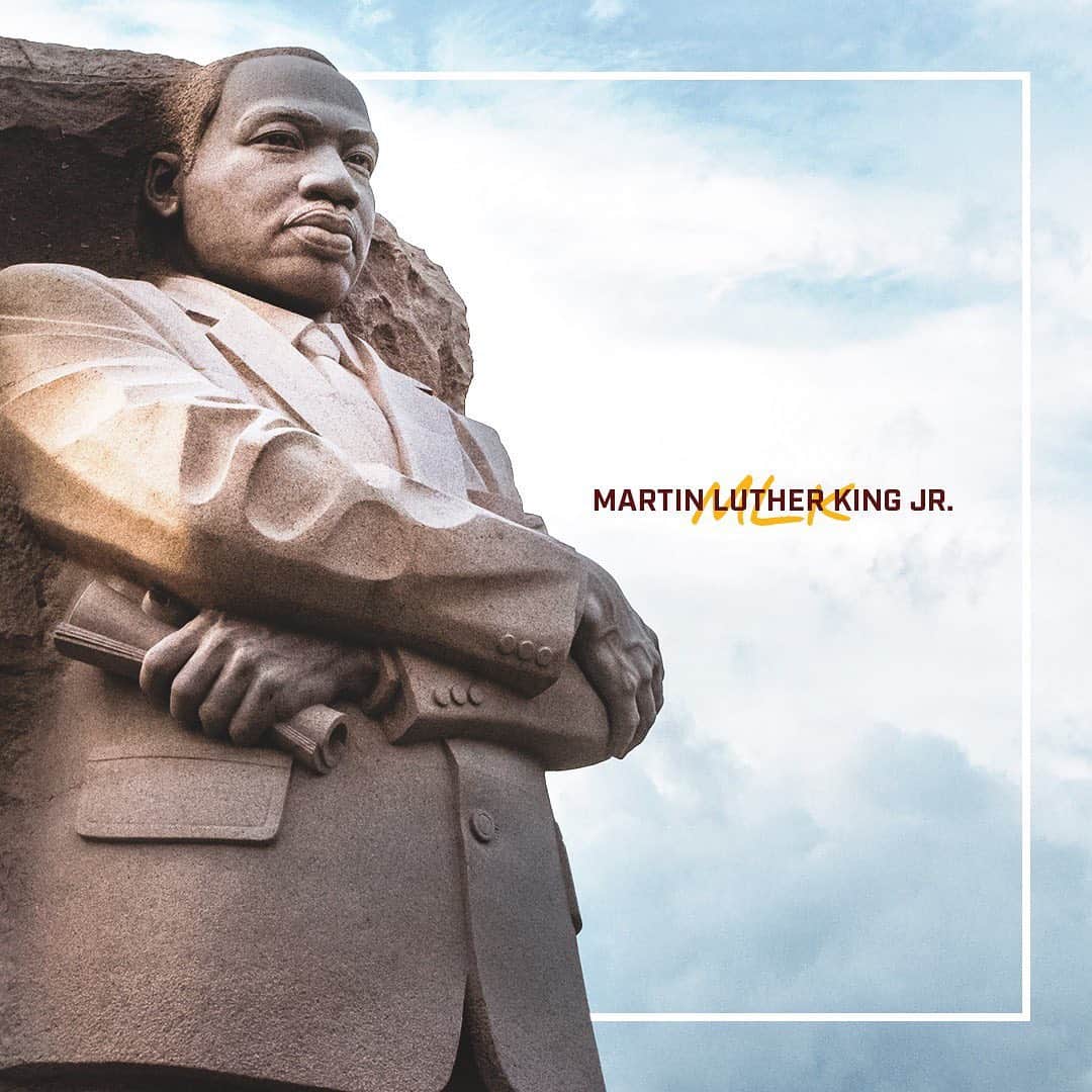 ワシントン・レッドスキンズさんのインスタグラム写真 - (ワシントン・レッドスキンズInstagram)「We remember the life and legacy of Dr. Martin Luther King Jr. #MLKDay」1月19日 0時12分 - commanders