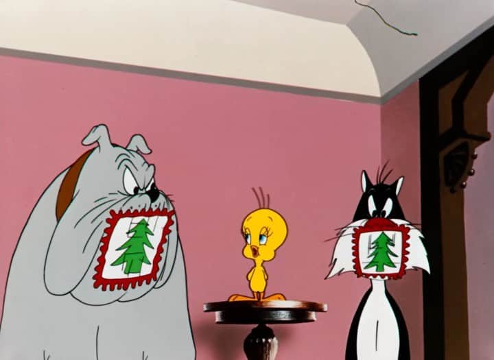 Looney Tunesのインスタグラム：「#looneytunes #cartoon #warnerbros #best #childhood #tweety #sylvester #granny @bestcartoonstv」