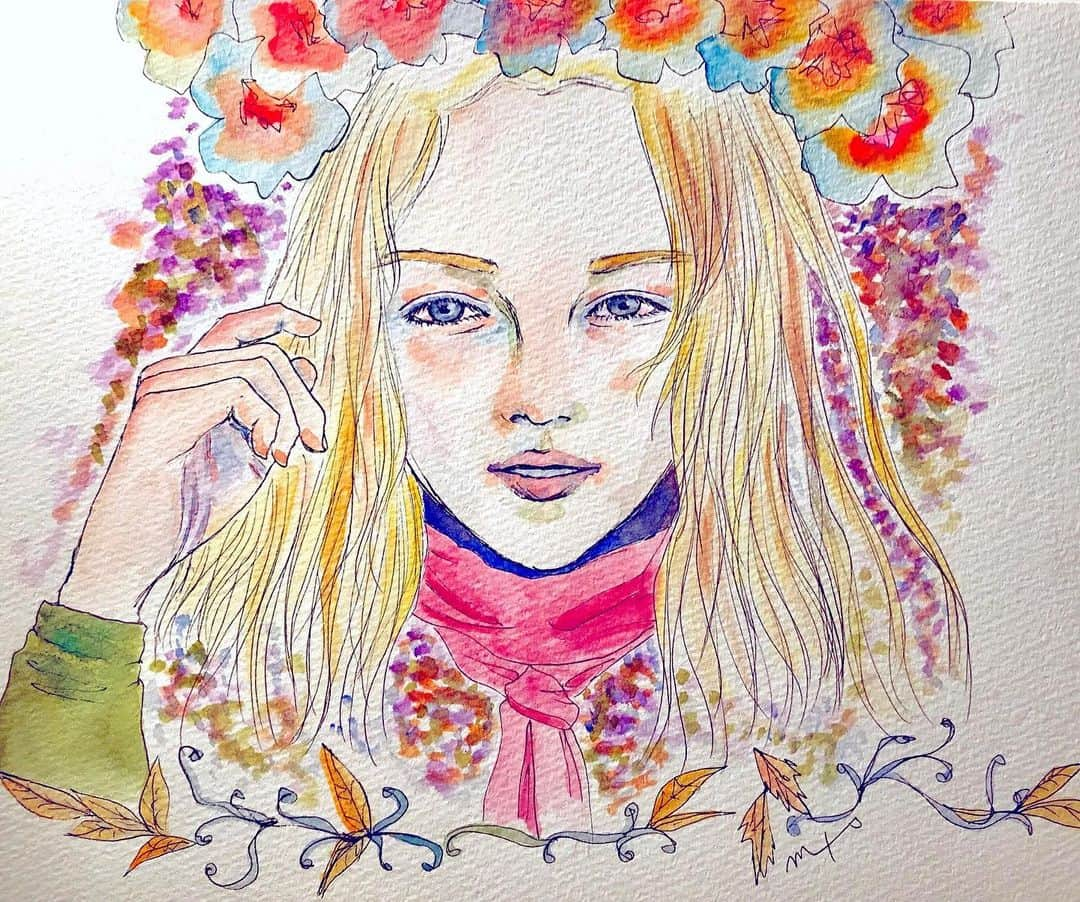 田上真里奈さんのインスタグラム写真 - (田上真里奈Instagram)「#drawing #illustration #illustrate #illust #illustagram #イラスト #イラストグラム」1月19日 0時26分 - tanoue_official