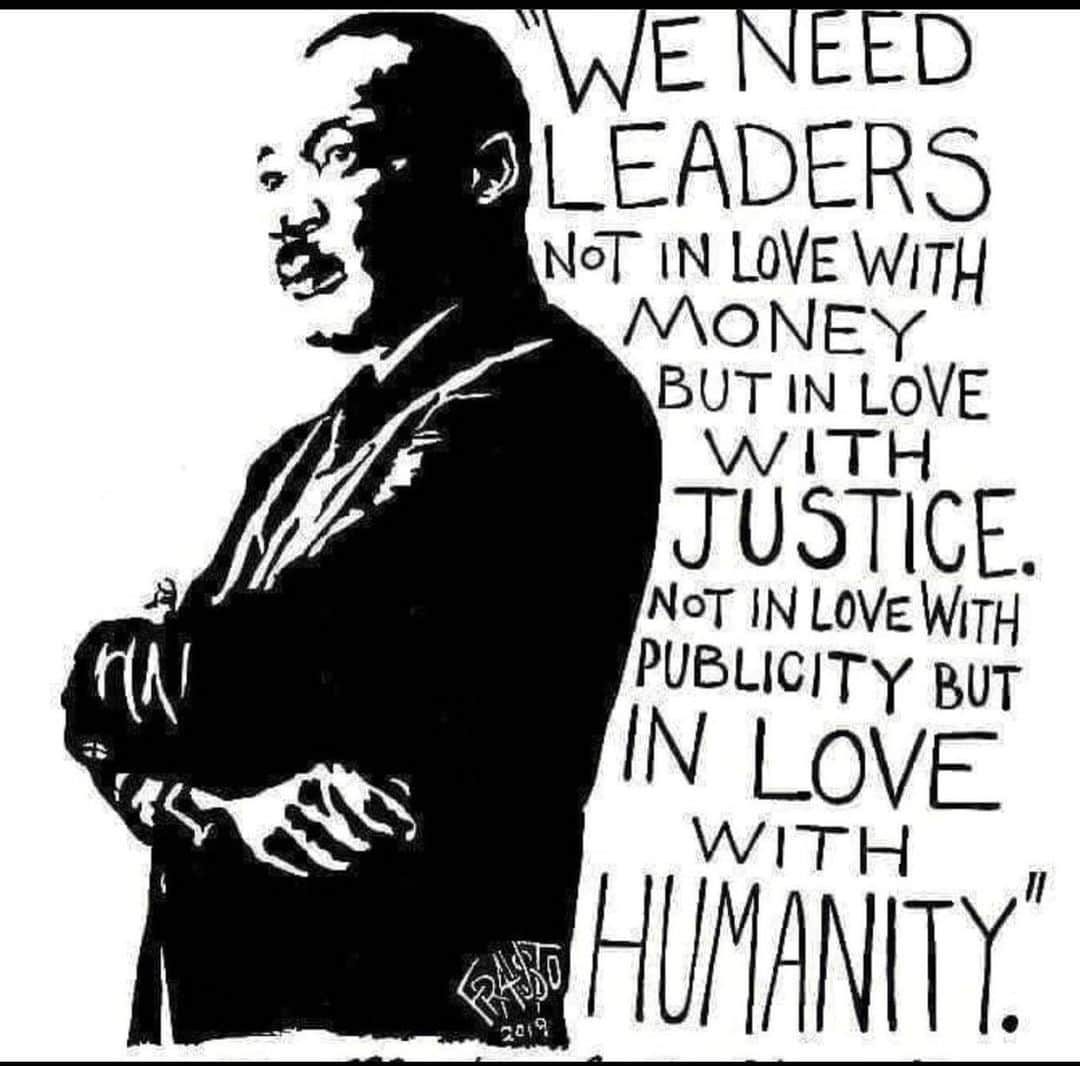 シャノーラ・ハンプトンのインスタグラム：「Only few have and will grace this earth with words that impact the world long after they have gone. Thank you Dr. Martin Luther King!  #MLKDAY」