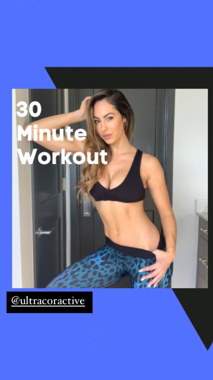ホープ・ビールのインスタグラム：「workout with me, no equipment needed.」