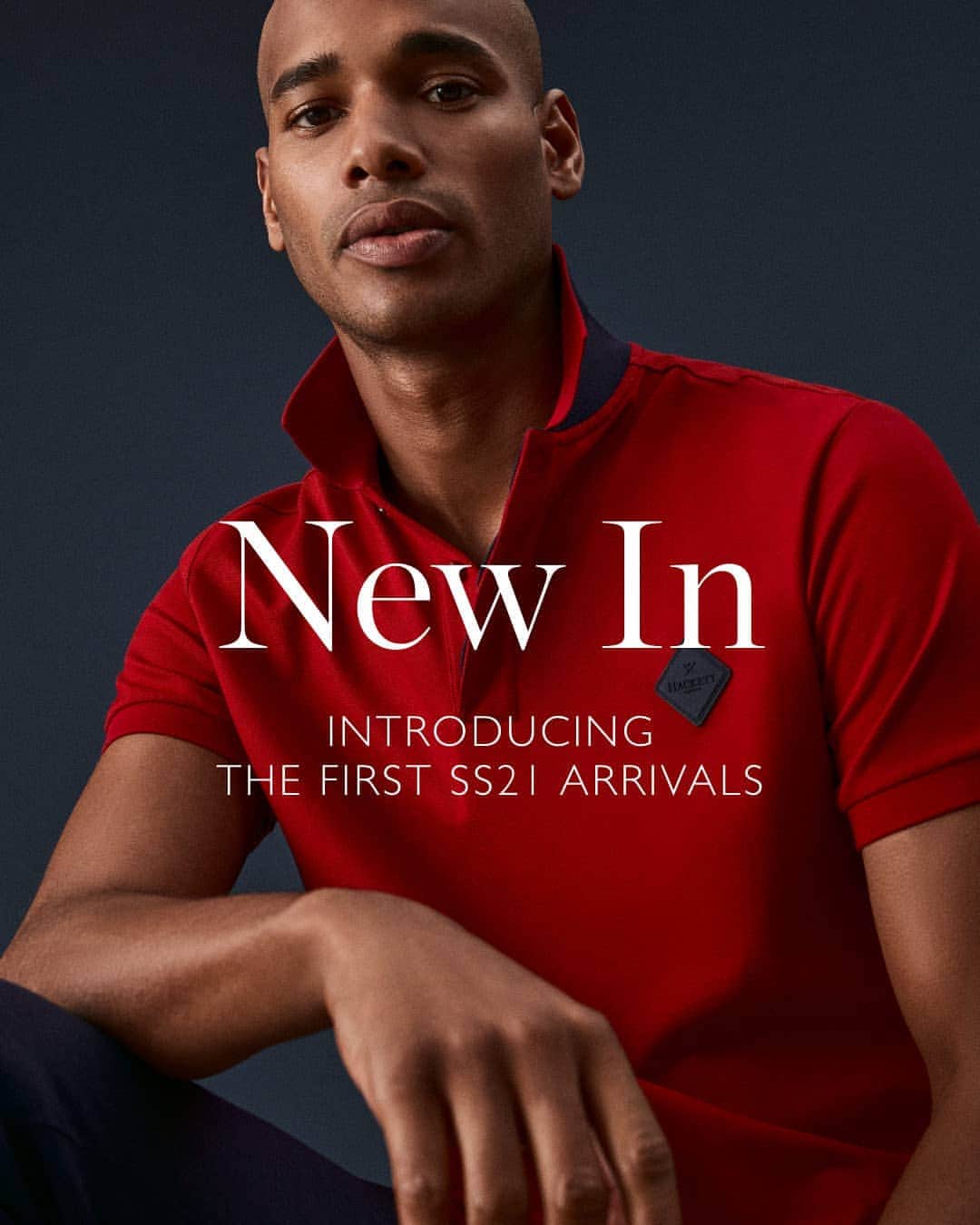 ハケットのインスタグラム：「The first drop for the SS21 collection is here. An effortless elegance adapted to contemporary men's needs while remaining true to Hackett's classic and unique style. Discover our new wardrobe essentials at the link in our bio #STAYHackett」