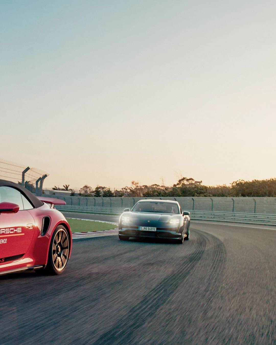 Porscheさんのインスタグラム写真 - (PorscheInstagram)「Getting the full range of motion - the Porsche World Roadshow allowed more than 300 participants the opportunity to hop into the entire Porsche model range at Lihpao International Circuit, under striking skies.  (📸 @porschetaiwan) __ 911 Turbo S Cabriolet: Fuel consumption combined: 11,3 l/100 km; CO2 emissions combined: 257 g/km Taycan Turbo: Electricity consumption combined: 28,0 kWh/100 km; CO2 emissions: 0 g/km Taycan Turbo S: Electricity consumption combined: 28,5 kWh/100 km; CO2 emissions combined: 0 g/km  I https://porsche.click/DAT-Leitfaden I Status: 01/2021」1月19日 2時01分 - porsche