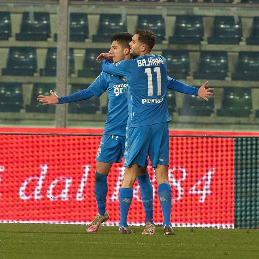 エンポリFCさんのインスタグラム写真 - (エンポリFCInstagram)「⚽ Primo gol in B, primo gol con la nostra maglia, prima rete al Castellani per Fabiano Parisi 📸📸📸」1月19日 2時15分 - empoli_fc_official