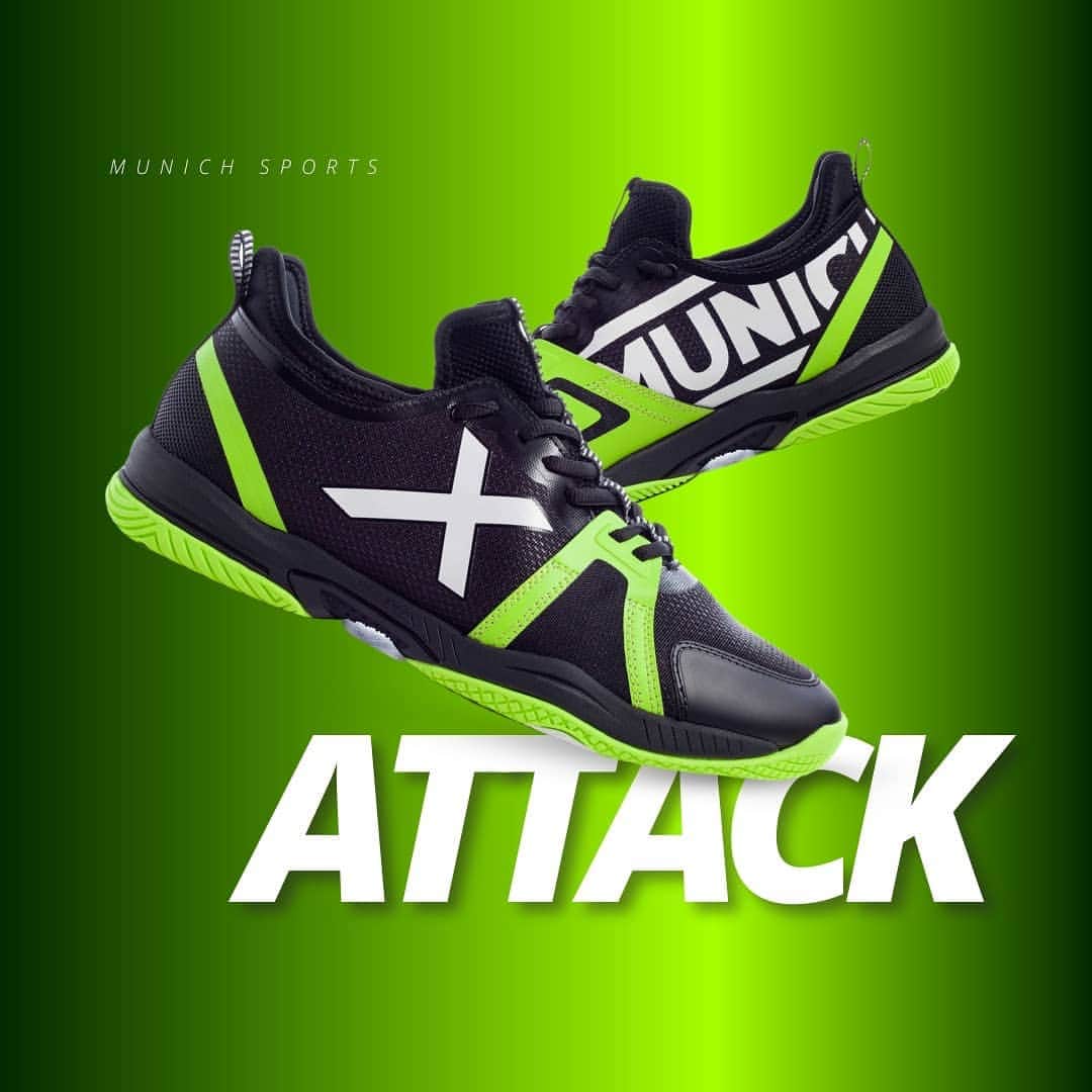 ミュニックさんのインスタグラム写真 - (ミュニックInstagram)「Ya que es #BlueMonday ponte unas #BlueMunich ⚡👟   #MunichSports #ATTACK #Handball #MunichHandball #FW2020 #newcollection」1月19日 2時25分 - munichsports