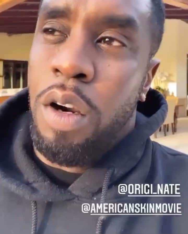 ネイト・パーカーのインスタグラム：「Much love to my brother @diddy  I appreciate the watch and the support.   Praying for this film’s continued impact.   It’s on us to #changethenarrative for our children and our children’s children.  I love you all.   #MLKLives on through #us   *𝙰𝚕𝚜𝚘 𝚙𝚕𝚎𝚊𝚜𝚎 𝚜𝚞𝚙𝚙𝚘𝚛𝚝 𝚕𝚘𝚌𝚊𝚕 𝙱𝚕𝚊𝚌𝚔 𝙾𝚠𝚗𝚎𝚍 𝚛𝚎𝚜𝚝𝚊𝚞𝚛𝚊𝚗𝚝𝚜 𝚍𝚞𝚛𝚒𝚗𝚐  𝚠𝚊𝚝𝚌𝚑 𝚙𝚊𝚛𝚝𝚒𝚎𝚜 𝚏𝚘𝚛 𝚝𝚑𝚎 𝚏𝚒𝚕𝚖.   #americanskinmovie #blacklivesmatter #blm #blackexcellence #blackactor #filmmaking #blackart #blackmovie #blackfilmsmatter #blackproducer #blackmedia #blackfilm #blackcinemas #cinema #womeninfilm #movietheater #cinema #movie #film #movies #movienight #movietime #films #movietheatre #moviecollection #movielover  #theater #movieroom #americanskinmovie」