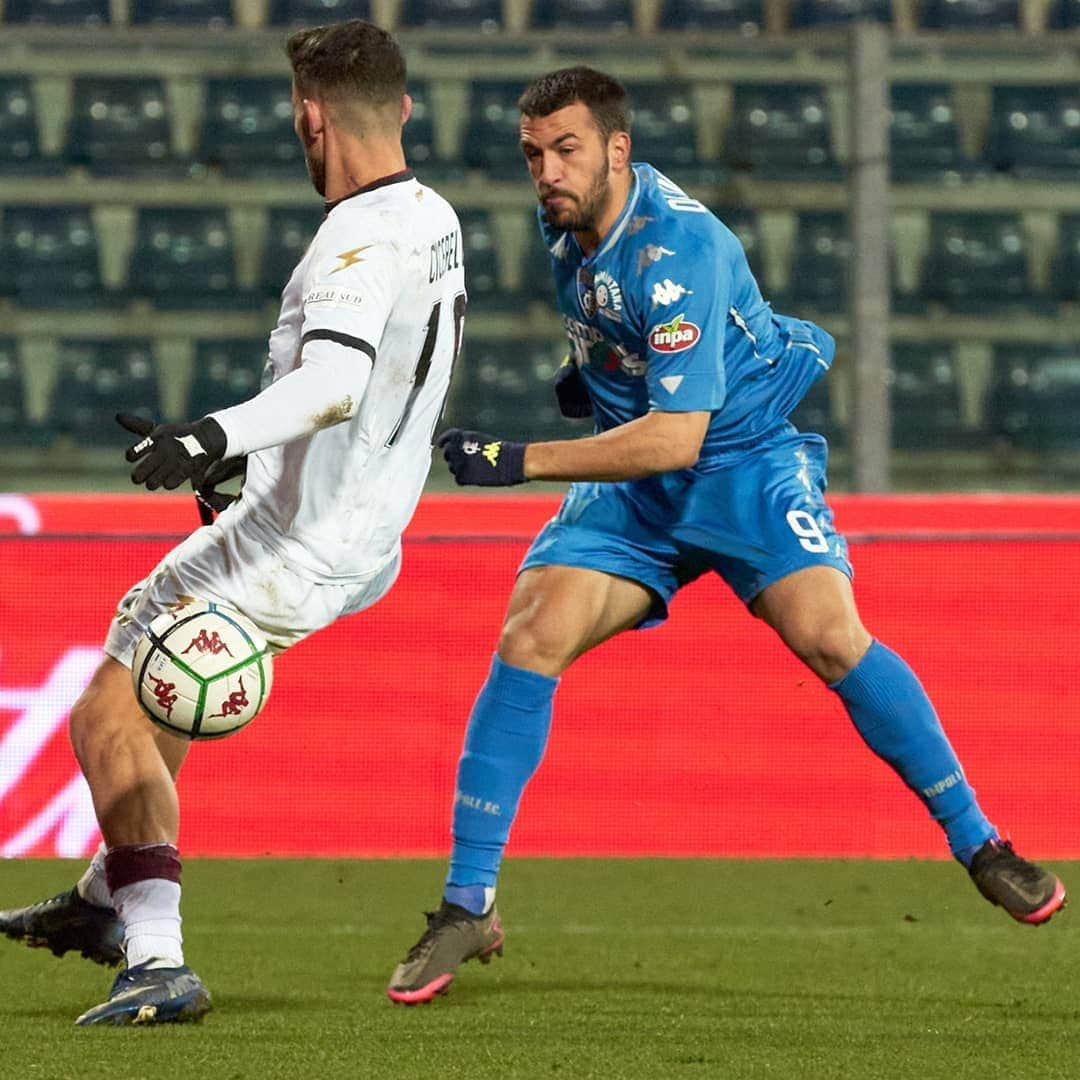 エンポリFCさんのインスタグラム写真 - (エンポリFCInstagram)「⚽ Il gol che chiude la gara, la quinta rete alla Salernitana e la nuova telefonata di Marco Olivieri 📸📸📸」1月19日 3時00分 - empoli_fc_official