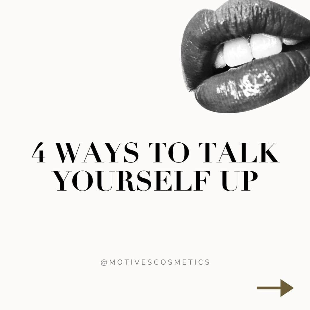 Motives Cosmeticsさんのインスタグラム写真 - (Motives CosmeticsInstagram)「Try integrating more love into your self-talk with these 4 tips! Happy Monday Motives Babes. 🖤   #selflove #selfcare #bosslady #bossmom #entrepreneurmindset #womenempowerment #empoweryourself #bossbabes #bossup」1月19日 3時02分 - motivescosmetics