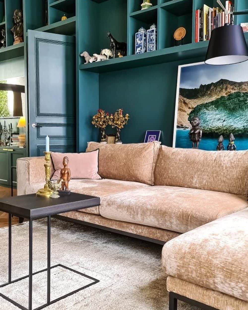 のインスタグラム：「Cozy space designed by @ra_studio_interiors」