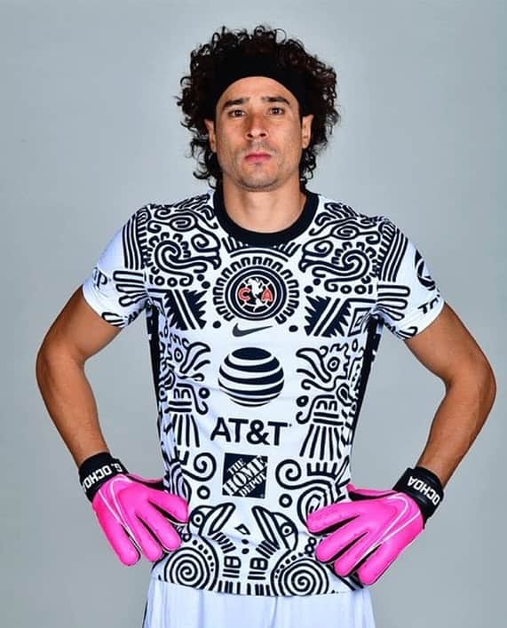 ギジェルモ・オチョアのインスタグラム：「🔥CLUB AMERICA🔥 @clubamerica」