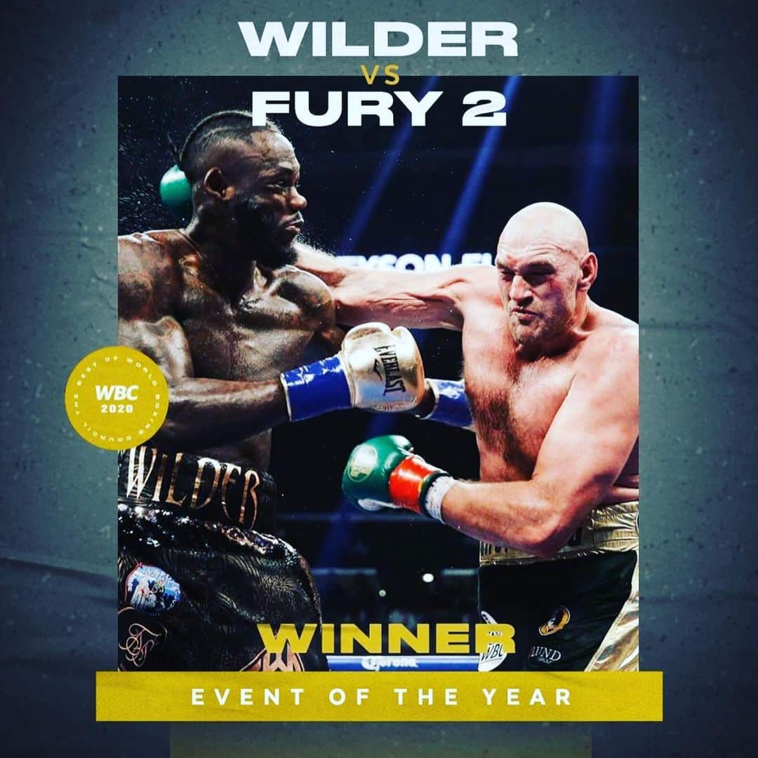 タイソン・フューリーさんのインスタグラム写真 - (タイソン・フューリーInstagram)「The Gypsyking strikes again cleaning up at this years @wbcboxing awards. Some great fighters nominated & I won in some major events. Very blessed 🙏 stay safe and keep positive god bless you all. Let’s hope 2021 is another amazing year.🙏🥳」1月19日 4時02分 - tysonfury