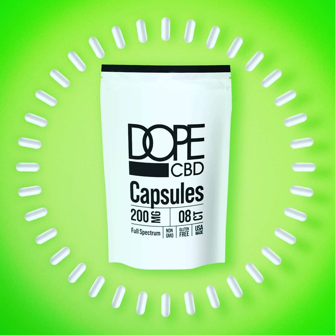 DOPEさんのインスタグラム写真 - (DOPEInstagram)「Brighten up your day with our CBD Capsules! #dope #dopecbd」1月19日 4時58分 - dope