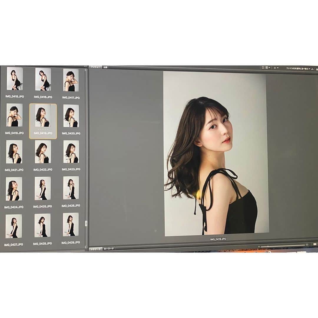 堀尾実咲のインスタグラム：「shooting📸」