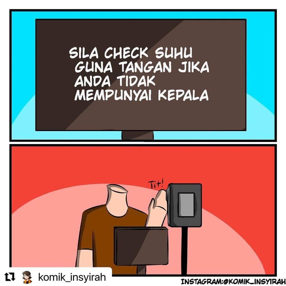 Koleksi Komik Malaysiaさんのインスタグラム写真 - (Koleksi Komik MalaysiaInstagram)「#Repost @komik_insyirah with @make_repost ・・・ Suruh guna kepala dia guna tangan, bodo- . . Sorry if my grammar is bad...and yeah it is- . . #komik  #komikinsyirah  #komikmalaysia #komiklawak  #komikhambar  #gengkomikmalaysia  #gengkomik  #lawak  #comics」1月19日 15時47分 - tokkmungg_exclusive