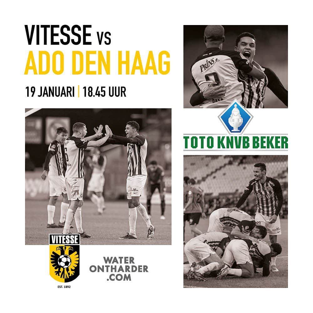 フィテッセさんのインスタグラム写真 - (フィテッセInstagram)「MATCHDAY  It’s cuptime! 🏆  #Vitesse #vitado」1月19日 16時29分 - mijnvitesse