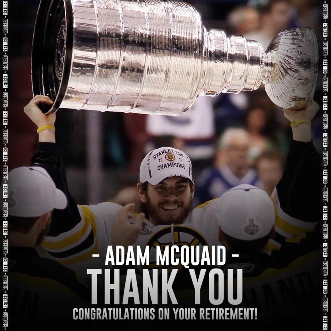 NHLさんのインスタグラム写真 - (NHLInstagram)「512 NHL GP and one Stanley Cup to Adam McQuaid's name.  Congrats on a great career and enjoy your retirement!」1月19日 8時44分 - nhl