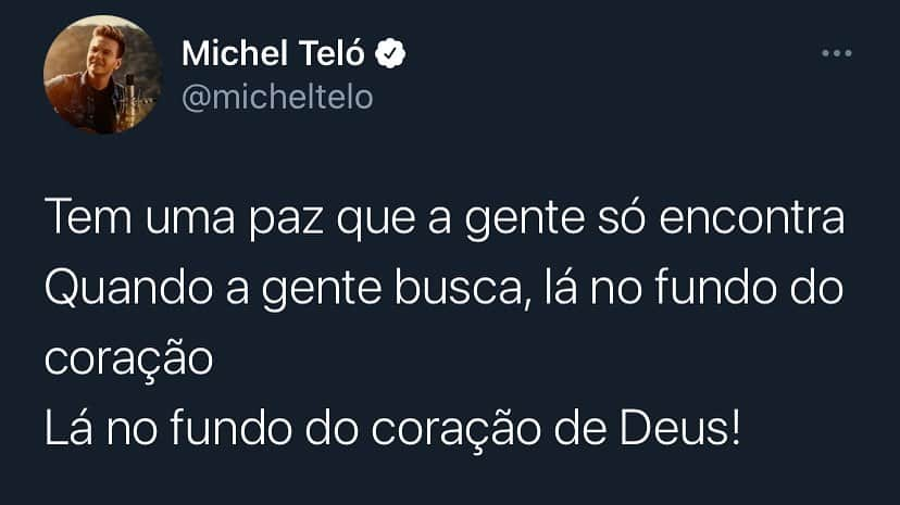 ミシェル・テロのインスタグラム：「E, aí? Já conseguiu encontrar essa paz?  Conta para mim: onde você se sente mais perto de Deus ?🙏   O tempo não espera ninguém!  #micheltelo #deus #compartilhealegrias」