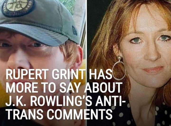 Alternative Pressさんのインスタグラム写真 - (Alternative PressInstagram)「@RupertGrint is further weighing in on the controversy surrounding ‘@HarryPotterFilm’ author JK Rowling’s anti-trans comments ⁠ LINK IN BIO⁠ .⁠ .⁠ .⁠ #rupertgrint #harrypotter #harrypotterfilm #harrypotterfilms #jkrowling #altpress #alternativepress」1月19日 9時01分 - altpress