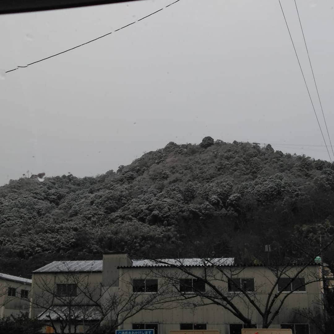 やわらぎ住宅株式会社さんのインスタグラム写真 - (やわらぎ住宅株式会社Instagram)「おはようございます☃️  やわらぎ住宅のInstagramをいつもご覧頂きましてありがとうございます🎶  今日、ココ近江八幡は雪景色となりました。 今日も冷え込んでおります❄️ 温かい出で立ちでお出かけ下さいませ。  さてさて雪景色な八幡山⛰️別名…八幡山城跡。 安土城が落城してから3年後、豊臣秀次が築いたお城なんです！ ご興味ありましたら…ですがコロナ禍💦 ステイホーム中に色々リサーチを👍  八幡山の近くに社宅がありまして… そうなんです！社宅があるんです(笑) 本日は☃️のなかですが、伸びきった木を伐採していただいております！ またスッキリ！載せますね！ シルバー人材様、様々ですm(_ _)m  そして！お近くの皆様宅へ例の❗チラシ投函されてましたでしょうか⁉️  お越しの際は、まずお電話にてご予約から。 宜しくお願いいたします。  ではでは本日も１日頑張りましょーっ‼️  　　　💕宜しくお願いいたします💕  #滋賀 #近江八幡 ##新築 #一戸建て#注文住宅 #マイホーム #家づくり #リフォーム #モデルハウス #感謝祭 #35周年  #八幡山 #豊臣秀次」1月19日 9時10分 - yawaragi_jutaku