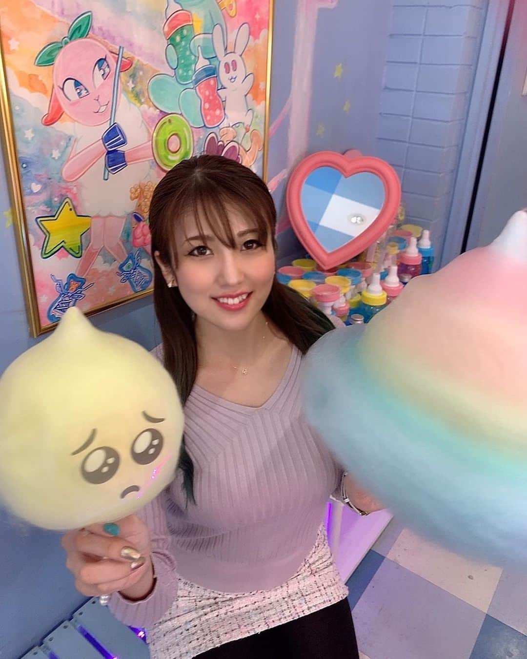 神谷麻美さんのインスタグラム写真 - (神谷麻美Instagram)「#sweetxo 可愛すぎ💖🦄💖🌈💖✨ #ユニコーン 大好き🦄💖✨  #哺乳瓶 🍼👶🏻💖✨  #ぴえん 🥺💖✨  #レインボーわたあめ 🌈💖✨ #cottoncandy 🍭💖✨」1月19日 9時52分 - asamice428