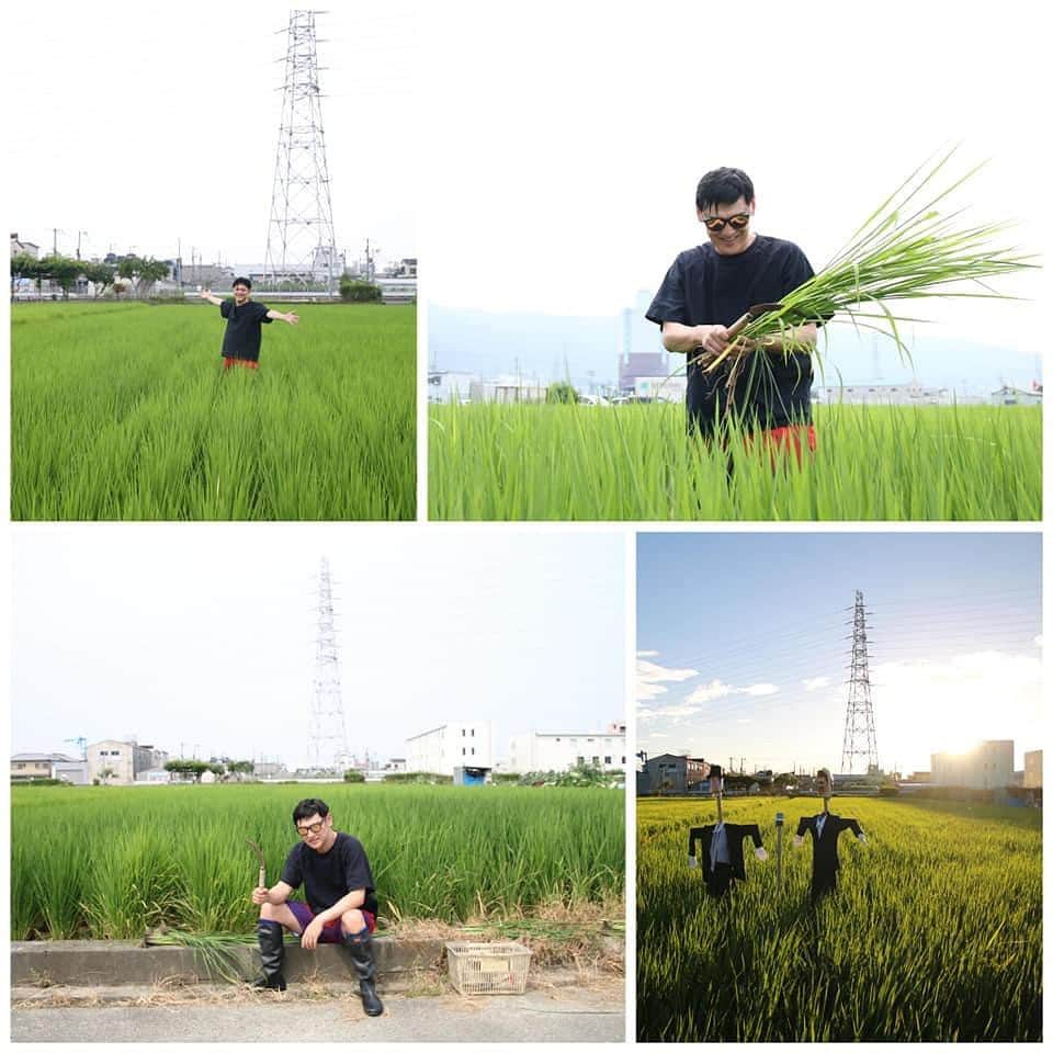 宮田麺児さんのインスタグラム写真 - (宮田麺児Instagram)「田おこしから田植えから稲刈り 袋つり用の袋をイナ染　ここまできた。あとは仕込んで　2月に完成。  #日本酒 #田んぼ #稲刈り #田植え #山田錦 #東大阪 #与謝町 #与謝娘酒造 #稲藁」1月19日 10時39分 - miyatamenji