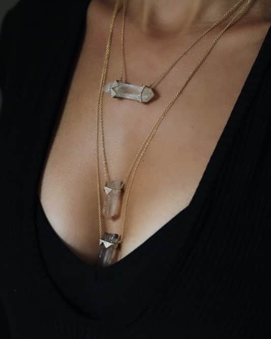 ウィンターケイトのインスタグラム：「Growing our Crystal Collection, restock coming soon✨💎」