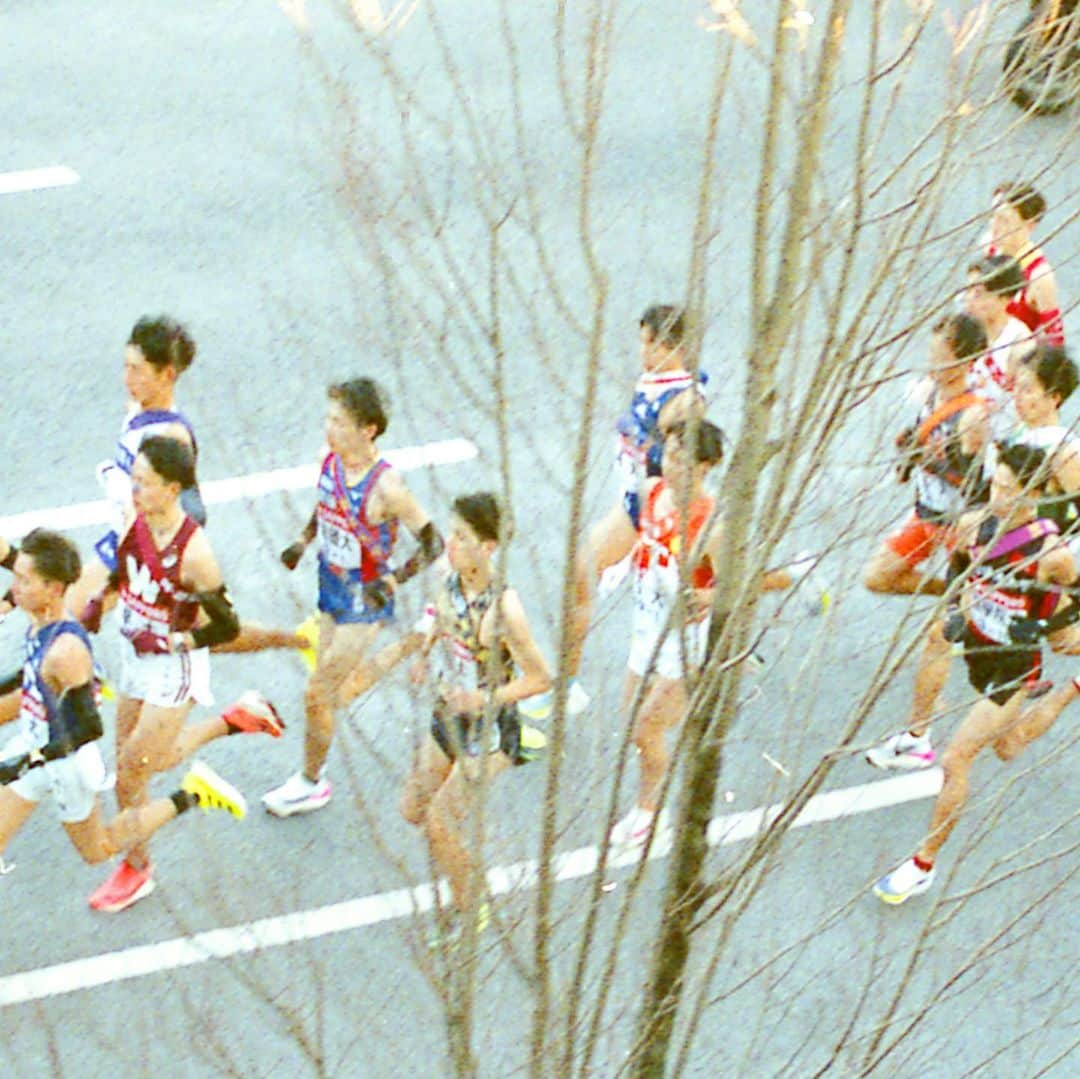 走るひとのインスタグラム：「ekiden 2021  #ekiden  #2021 #hsrht #走るひと」