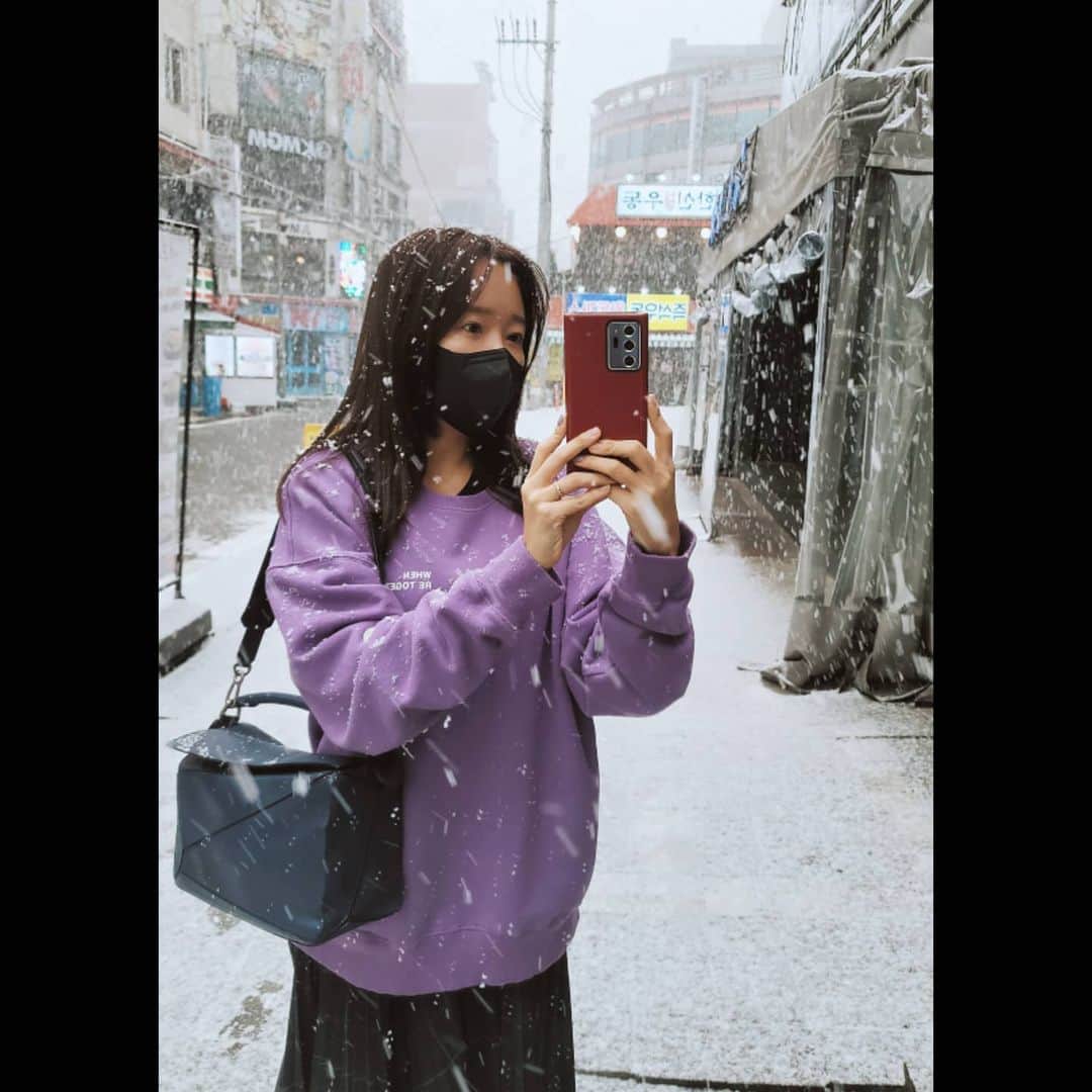 ソ・ユジンさんのインスタグラム写真 - (ソ・ユジンInstagram)「어제. 길을 걷다가 .」1月19日 12時57分 - yujin_so