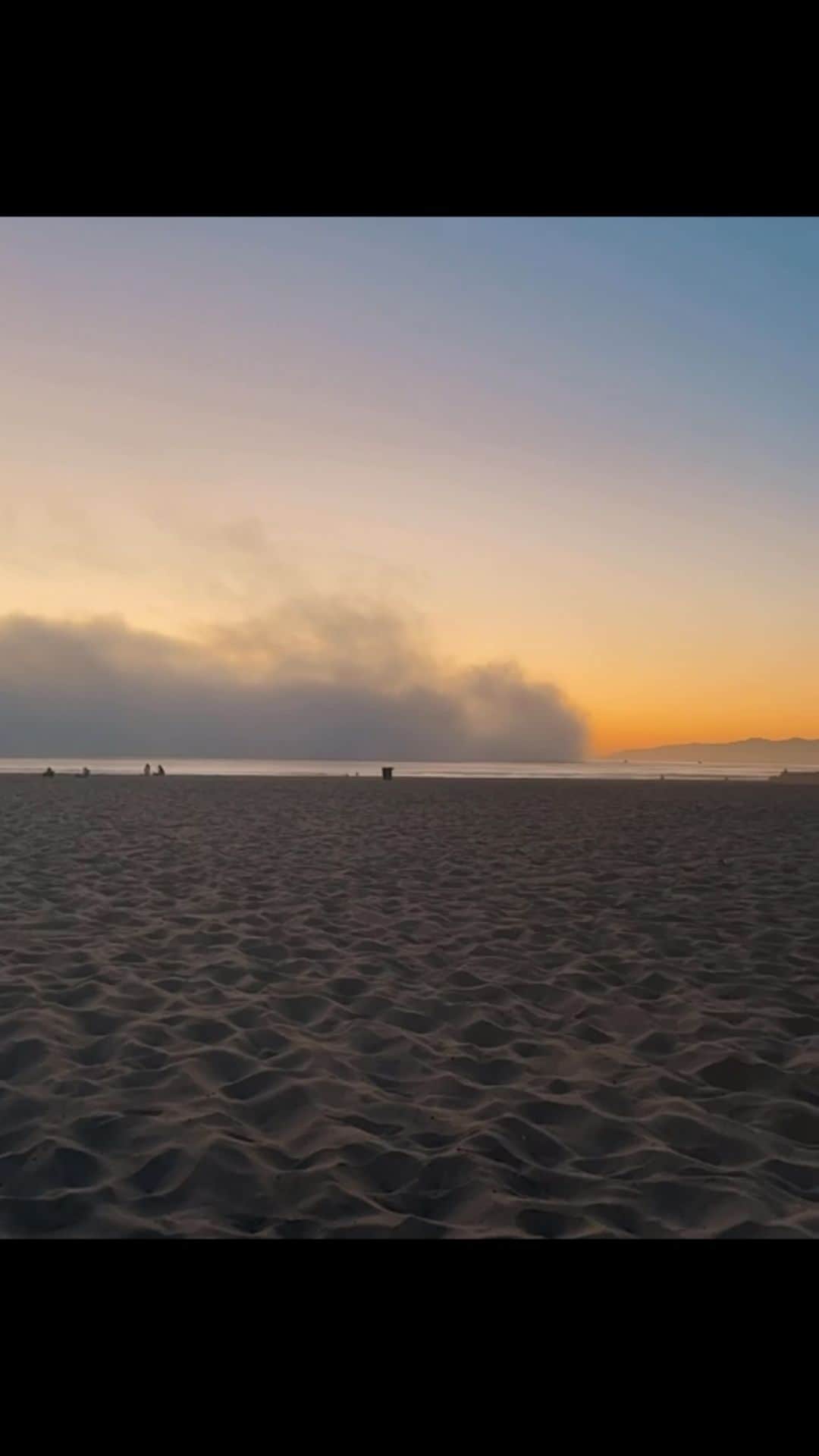 ブランドン・シェイアのインスタグラム：「Watched the fog roll in during dusk. We really live in such a magical world 😍」