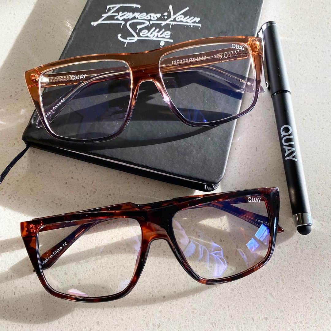 quayaustraliaさんのインスタグラム写真 - (quayaustraliaInstagram)「A square shield, now in blue light? Yes, you're seeing this right 👀Practice safe specs (and look good while doing it) in all-new INC MINI blue light glasses 😉Are you adding to cart? #FINDYOURQUAYS」1月19日 14時29分 - quayaustralia