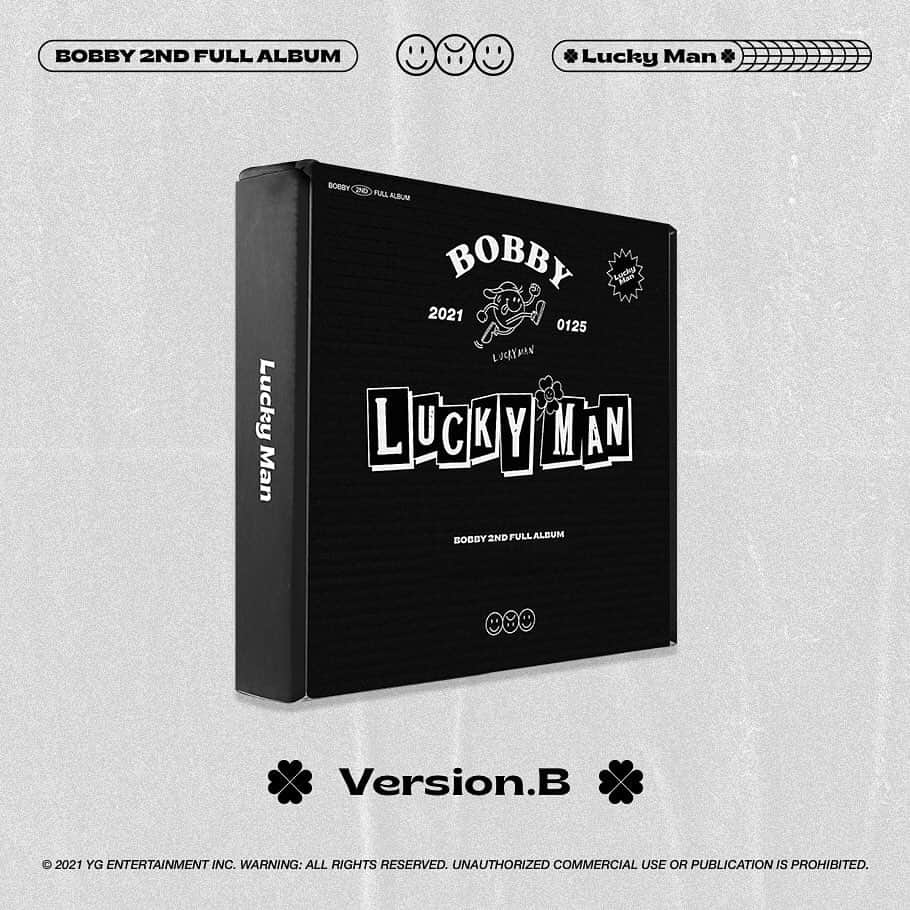 iKONさんのインスタグラム写真 - (iKONInstagram)「🍀BOBBY 2nd FULL ALBUM [LUCKY MAN] PRE-ORDER IS NOW OPEN🍀  YG SELECT KR: https://www.ygselect.com YG SELECT EN: https://en.ygselect.com YG SELECT JP: https://jp.ygselect.com YG SELECT CN: https://cn.ygselect.com YG SELECT TH: https://ygselectth.com  Ktown4u ENG : https://bit.ly/3nUgkkN Ktown4u CHN : https://www.ktown4u.cn/eventsub?eve_no=2317136&biz_no=599 Ktown4u JPN : https://bit.ly/3nZ8Vkh Ktown4u KOR : https://bit.ly/3oXIhJW  #BOBBY #바비 #iKON #아이콘 #2ndFULLALBUM #LUCKYMAN #20210125 #ONLINERELEASE #20210128 #OFFLINERELEASE #YG」1月19日 15時03分 - withikonic