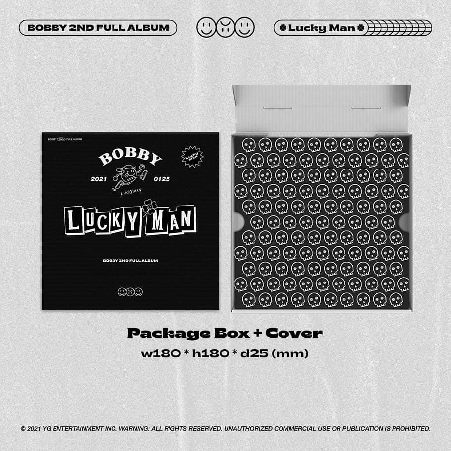 iKONさんのインスタグラム写真 - (iKONInstagram)「🍀BOBBY 2nd FULL ALBUM [LUCKY MAN] PRE-ORDER IS NOW OPEN🍀  YG SELECT KR: https://www.ygselect.com YG SELECT EN: https://en.ygselect.com YG SELECT JP: https://jp.ygselect.com YG SELECT CN: https://cn.ygselect.com YG SELECT TH: https://ygselectth.com  Ktown4u ENG : https://bit.ly/3nUgkkN Ktown4u CHN : https://www.ktown4u.cn/eventsub?eve_no=2317136&biz_no=599 Ktown4u JPN : https://bit.ly/3nZ8Vkh Ktown4u KOR : https://bit.ly/3oXIhJW  #BOBBY #바비 #iKON #아이콘 #2ndFULLALBUM #LUCKYMAN #20210125 #ONLINERELEASE #20210128 #OFFLINERELEASE #YG」1月19日 15時03分 - withikonic