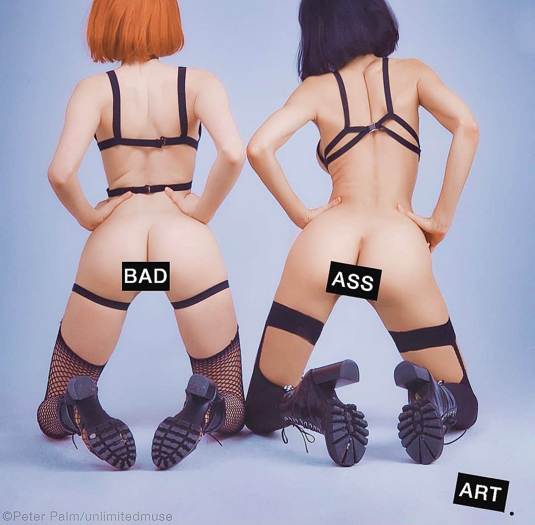 ミロ・モアレのインスタグラム：「(Swipe right 1-3).  BAD ASS ART.  -Milo Moiré 🖤. . What’s badass art for you?  Let me know! Comment below.🤔. . . Photo: @peterpalm.ppp」