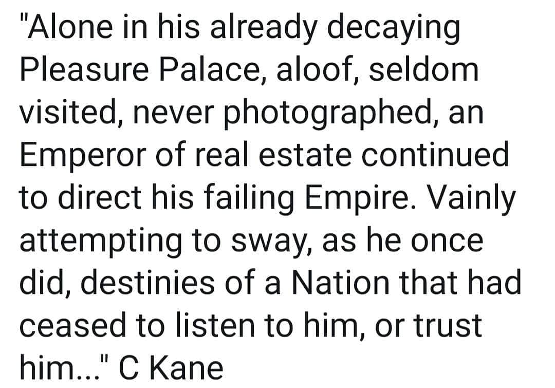 ウィリー・ガーソンのインスタグラム：「CITIZEN KANE」