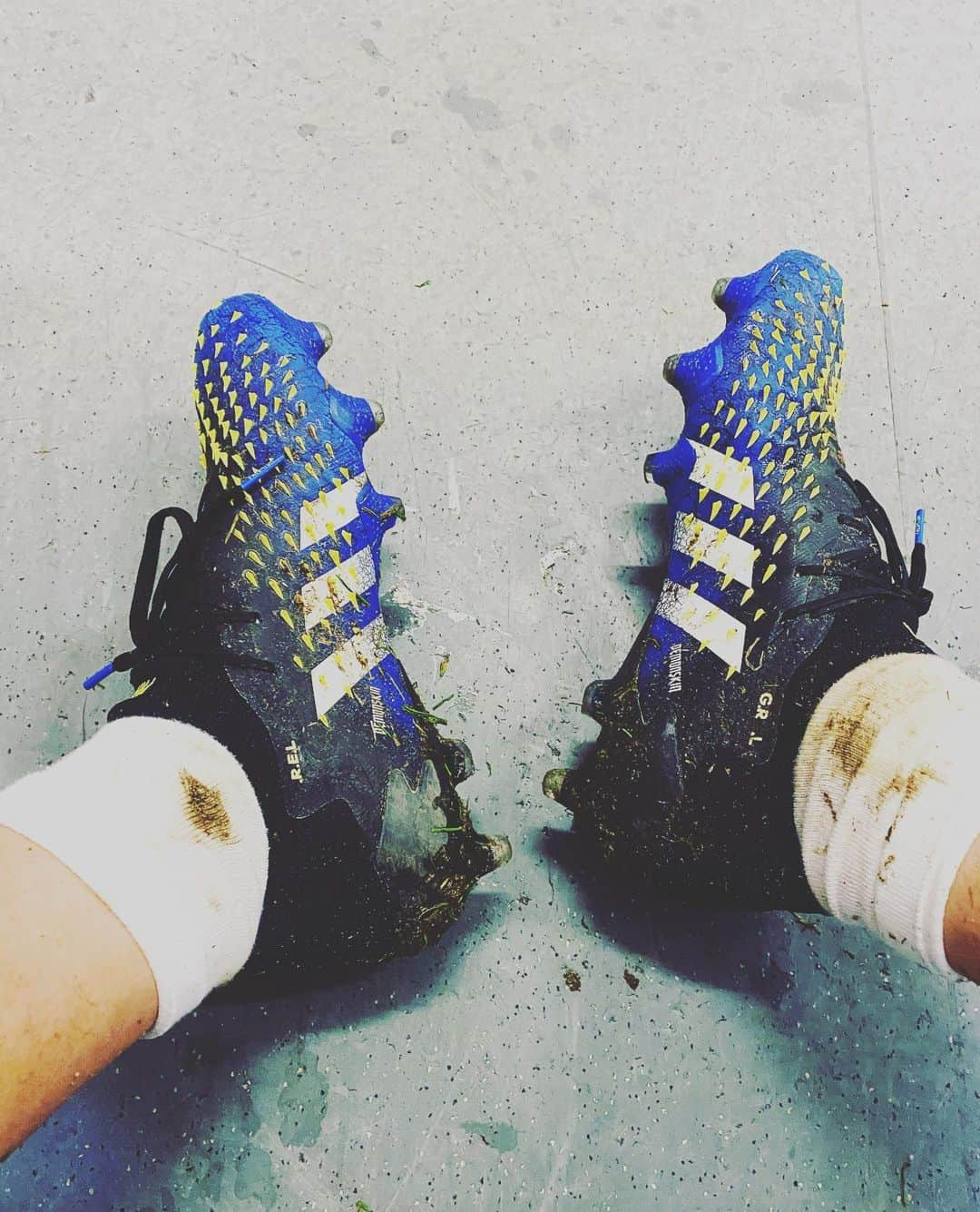 原口元気のインスタグラム：「New!!! #predator  #adidasFootball #createdwithadidas」