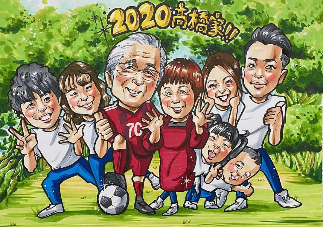 似顔絵★𝗚𝗢𝗥𝗜𝗞𝗜𝗡𝗚のインスタグラム
